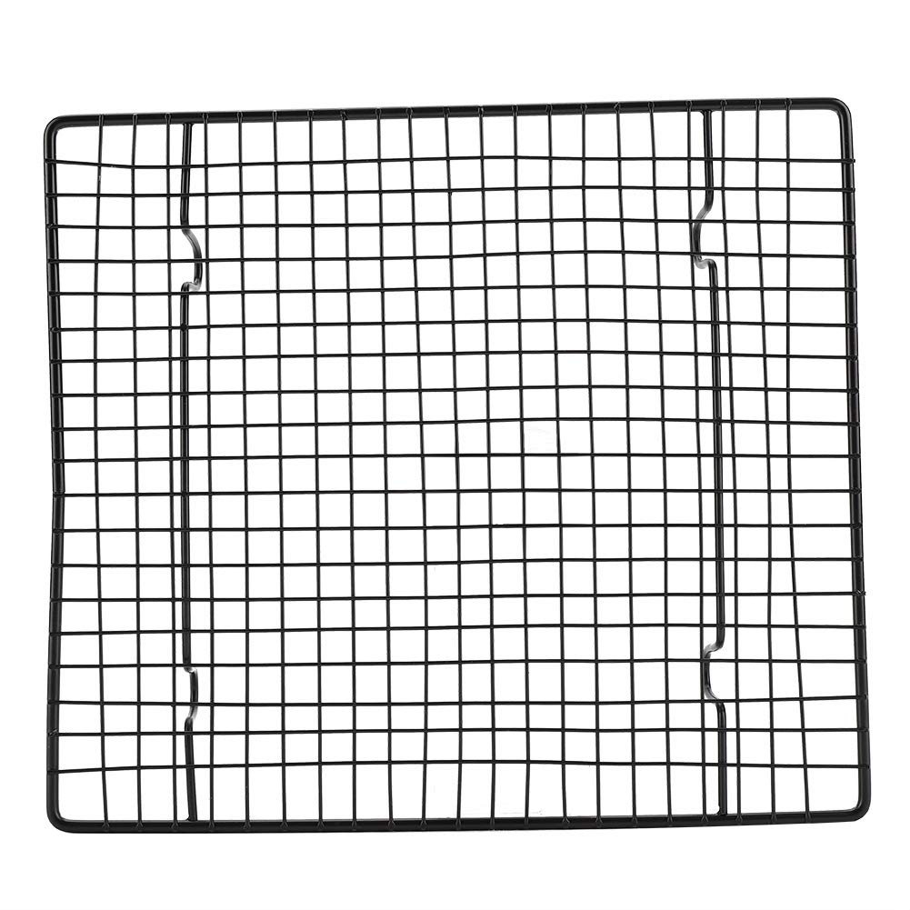 Cooling and Baking Rack, Heavy Duty Stainless Steel Wire Cooling Rack Baking Rack Oven Grid Rack Nonstick Cooking Grill Tray For Biscuit/Cake/Bread, 10.24 x 9.06 x 0.98 in