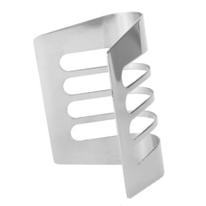 Jueyhapy Toast Holder 4 Slots Loaf Stand Stainless Steel Tool Cooling Grid