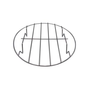 2Pcs 7 Inch Air Fryer Rack Cooking Steaming Cooling Multi-Purpose 304 Stainless Steel Round Rack Cross Wire w Stand Cookware Fit for Air Fryer Pressure Cooker Canning (7-Inch)