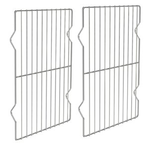 Adorila 2 Pack Cooling Rack for Baking, 8" x 11" Stainless Steel Grill Rack, Small Grid Baking Rack for Baking Cooking Roasting Oven