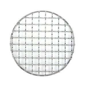 pastlla cooling rack stainless steel metal wire rack barbecue carbon baking net grill round cooling rack 130mm/5.12in