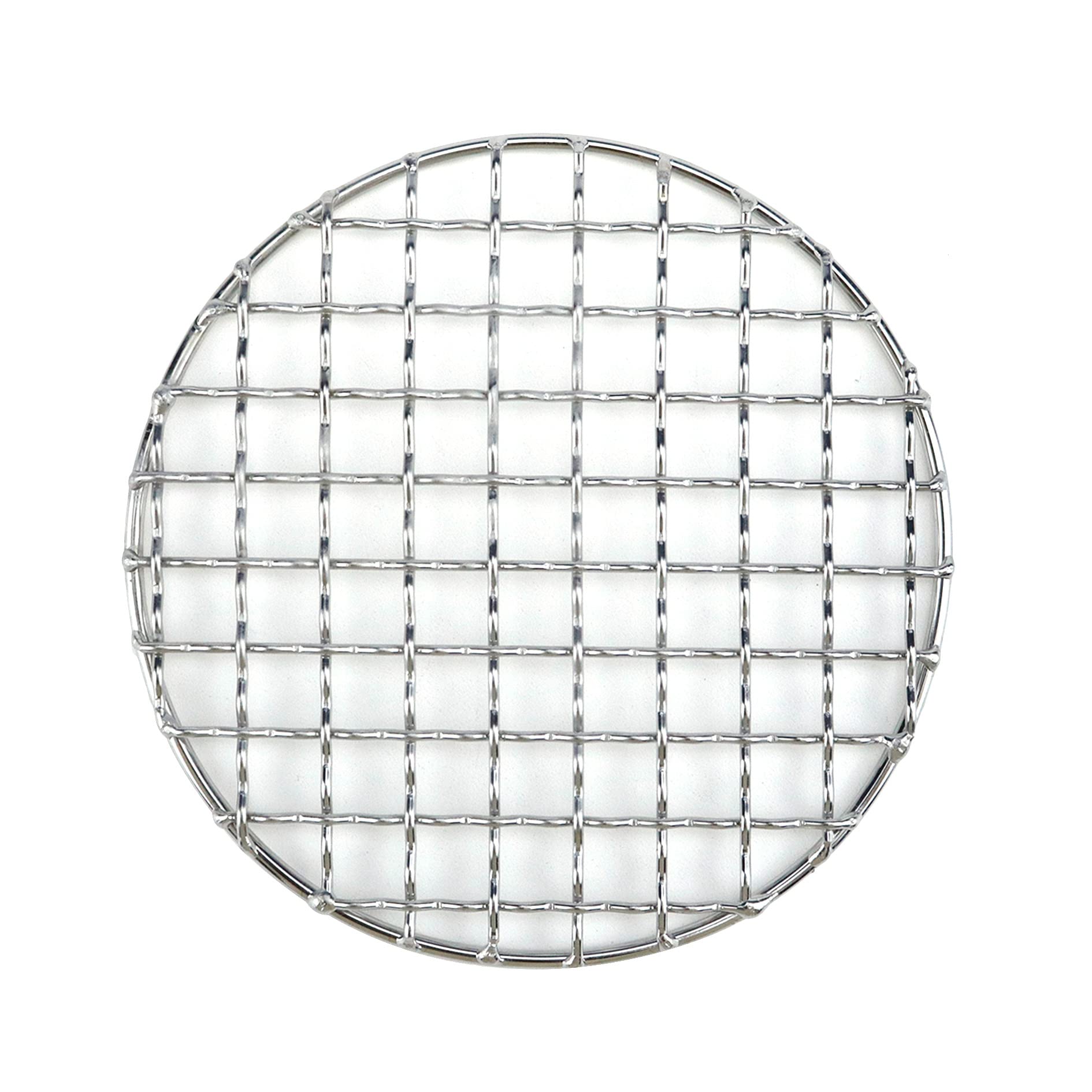 Pastlla Cooling Rack Stainless Steel Metal Wire Rack Barbecue Carbon Baking Net Grill Round Cooling Rack 130mm/5.12in