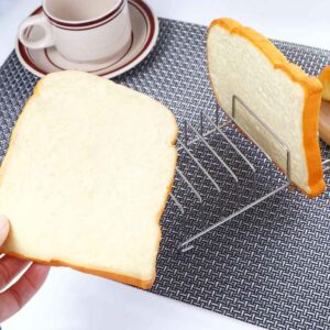 Toast Rack Air Fryer Accessories Stainless Steel Bakeware Food Cooling Grid Loaf Stand for Restaurant Kitchen Supplies