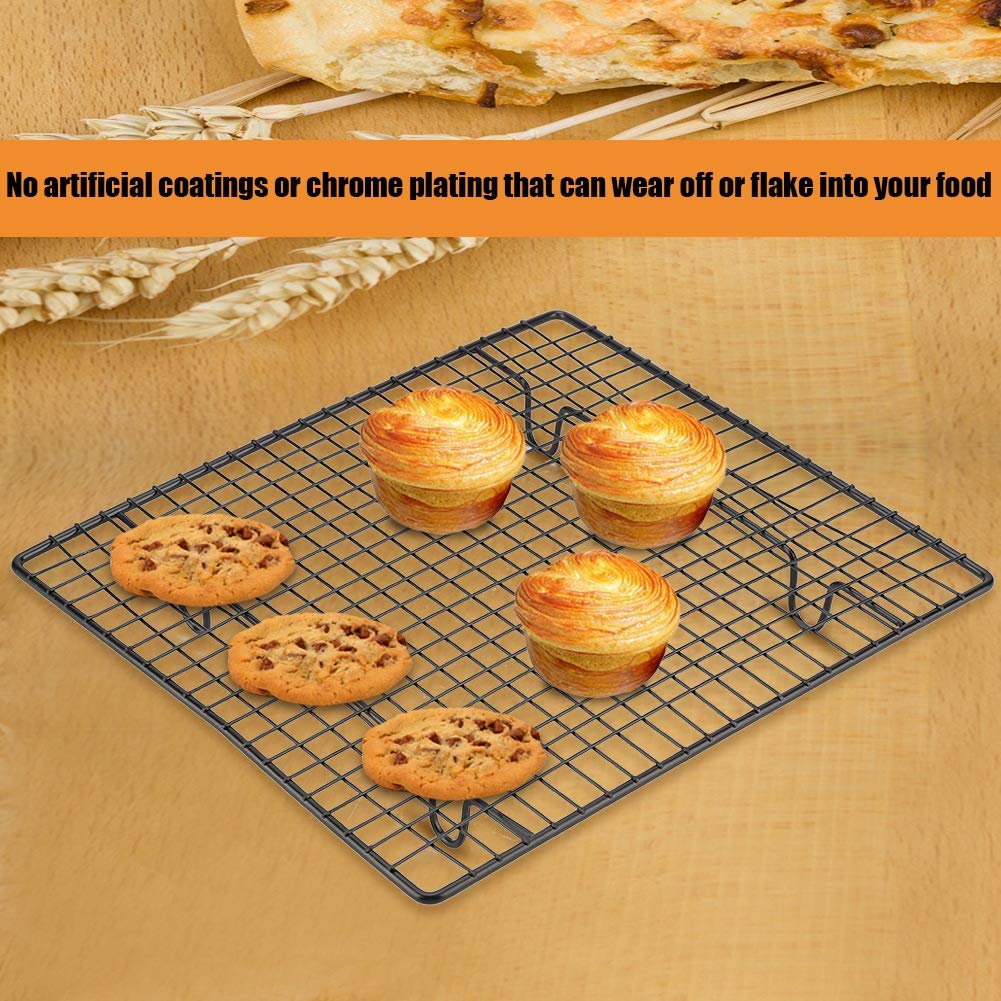 Cooling and Baking Rack,Stainless Steel Cooling and Baking Rack Nonstick Cooking Grill Tray For Cake/Bread