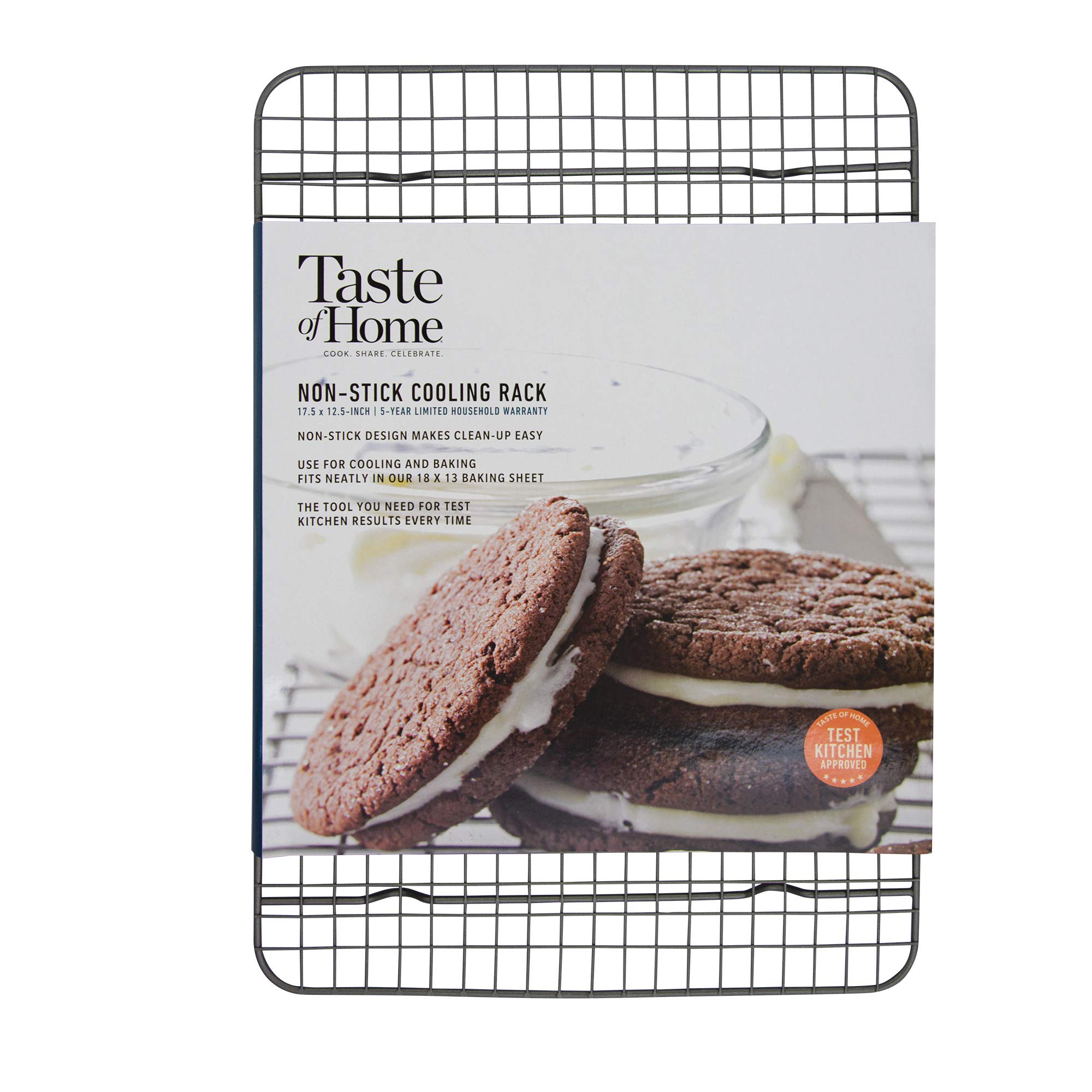 Taste of Home® Set of 2-17.5 x 12.5-inch Non-Stick Metal Cooling Rack