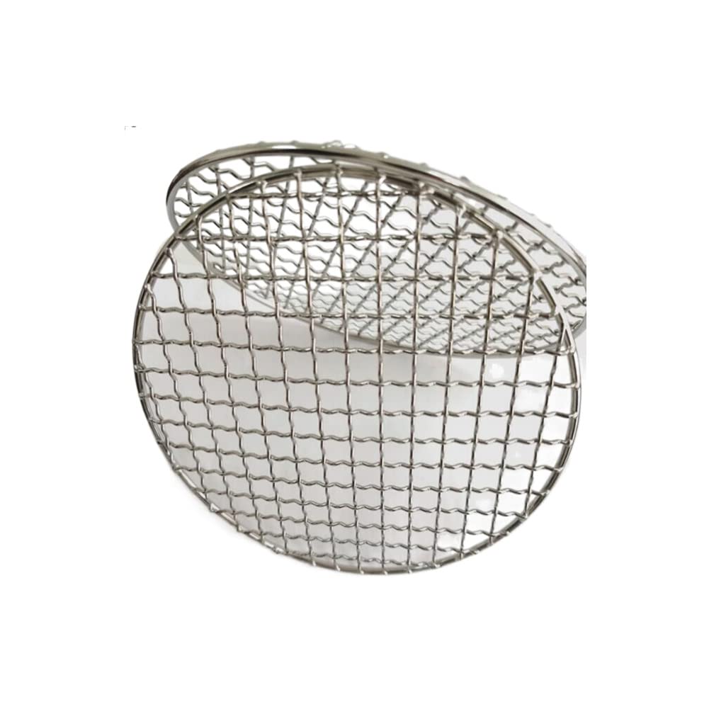 Stainless Steel Round Wire Baking Cooling Rack for Airfryer Oven, Nonstick Cooling Roasting Rack Net Grill Barbecue Rack for Cooling Cookie Bread Cake (180mm/7")