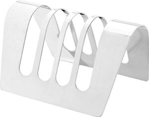 clwxhs toast rack bread holder 4 slice holes stainless steel