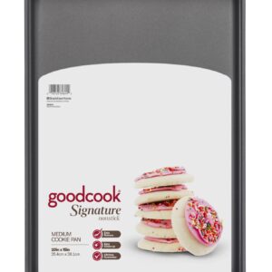 GoodCook Signature Baking Sheets, 15 x 10, Grey Non-stick