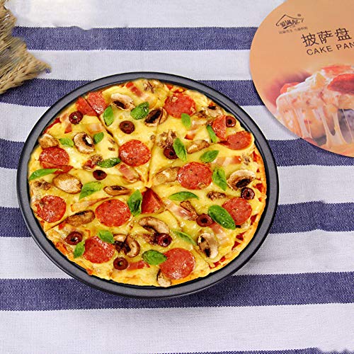 LaiYHe, 12" Pizza Pan Professional Premium Deep Dish Non-Stick Bakeware, 12-Inch