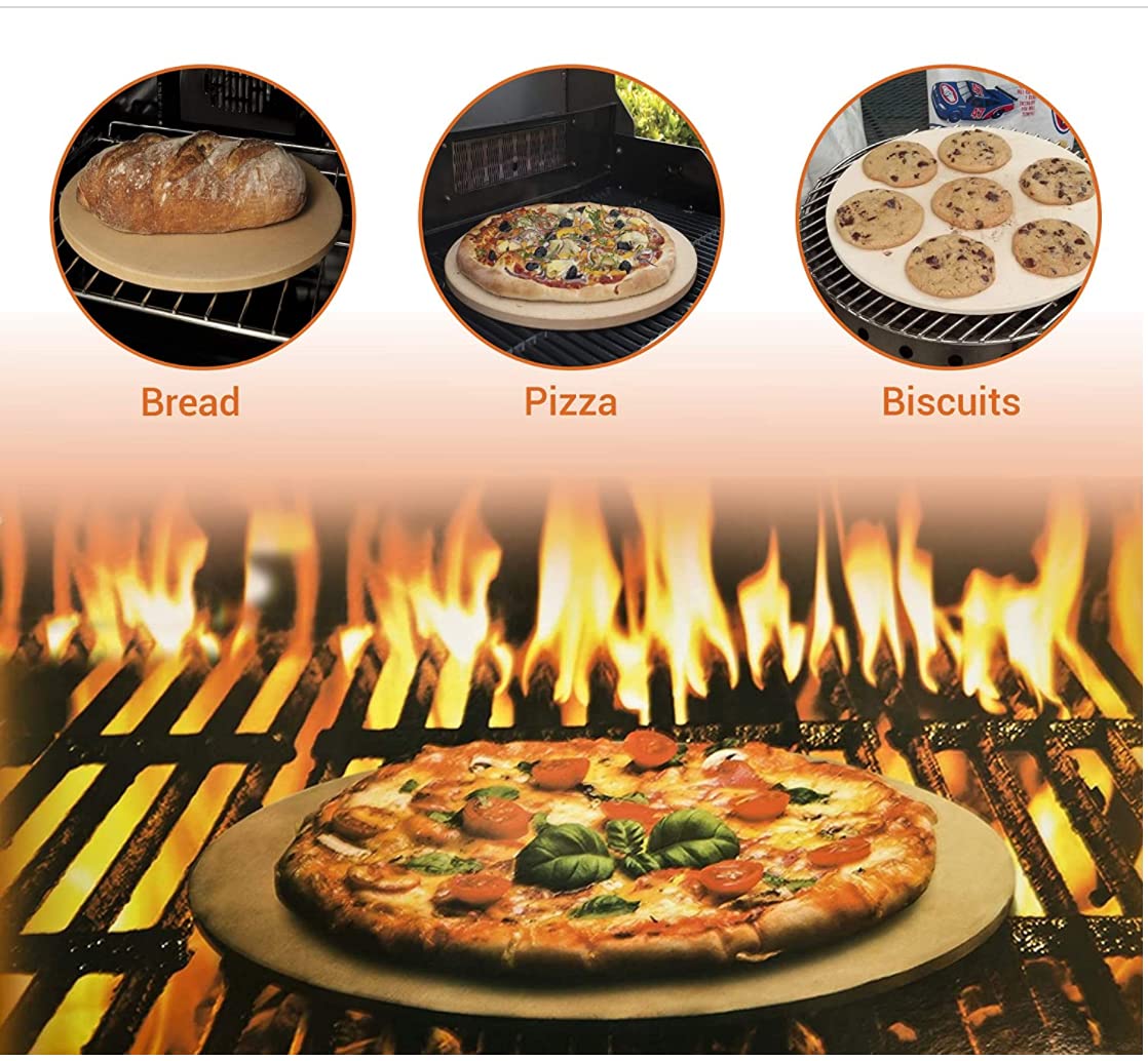 12 Inch Round Pizza Stone (12 inch Only)