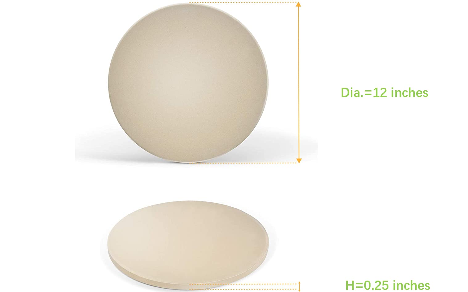 12 Inch Round Pizza Stone (12 inch Only)