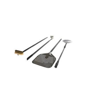 4 Piece Wood-Fired Pizza Oven Utensil Kit