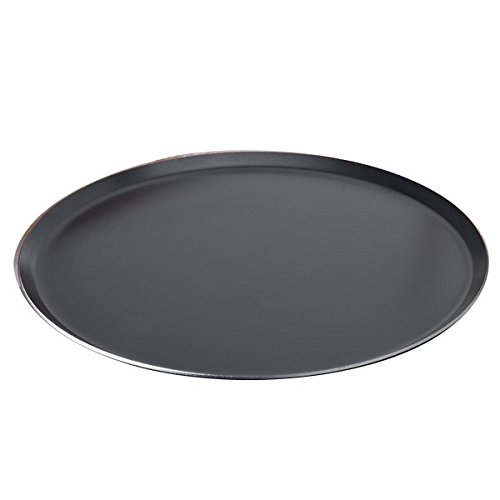 Pastry Chef's Boutique French Blue Steel Round Pizza Pan - Ø 14.1'' - Made in France