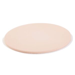 dash chef series air fry oven stone pizza accessory, 12 inch, light