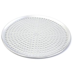 browne foodservice (575352) 12" perforated aluminum pizza tray
