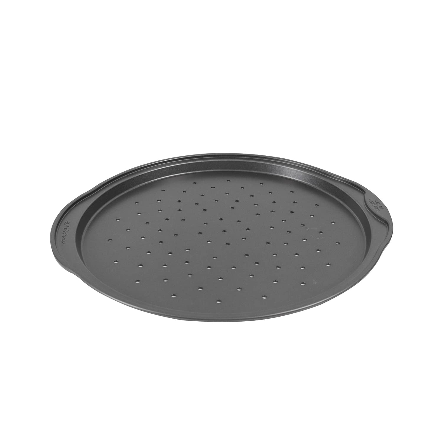 Baker's Secret Non stick Pizza Pan for Oven 14", Carbon Steel Pizza Baking Pan, Non-stick Bakeware Food-Grade Coating For Easy Release Dishwasher Safe Oven Baking Supplies - Classic Collection