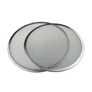 vosarea aluminum baking pans aluminum tray non stick baking sheet pizza pans 16 inch pizza baking screen non-stick pizza pan tool pizza plate pizza net round screen round baking pan pizza