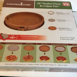 Copper Chef Perfect Pizza and Crisper Pan 15"