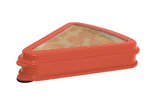 PIE-POD™ - Double Decker - Reusable Pizza Crisper and Pizza Storage Crisper Pan Heats to Over 400'F in the Microwave Oven!