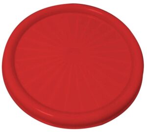 home products essentials microwave round pizza tray 2 sided multi-purpose use bpa free dishwasher top rack safe red