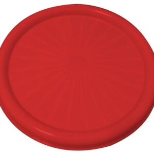 Home Products Essentials Microwave Round Pizza Tray 2 Sided Multi-Purpose Use BPA Free Dishwasher Top Rack Safe Red