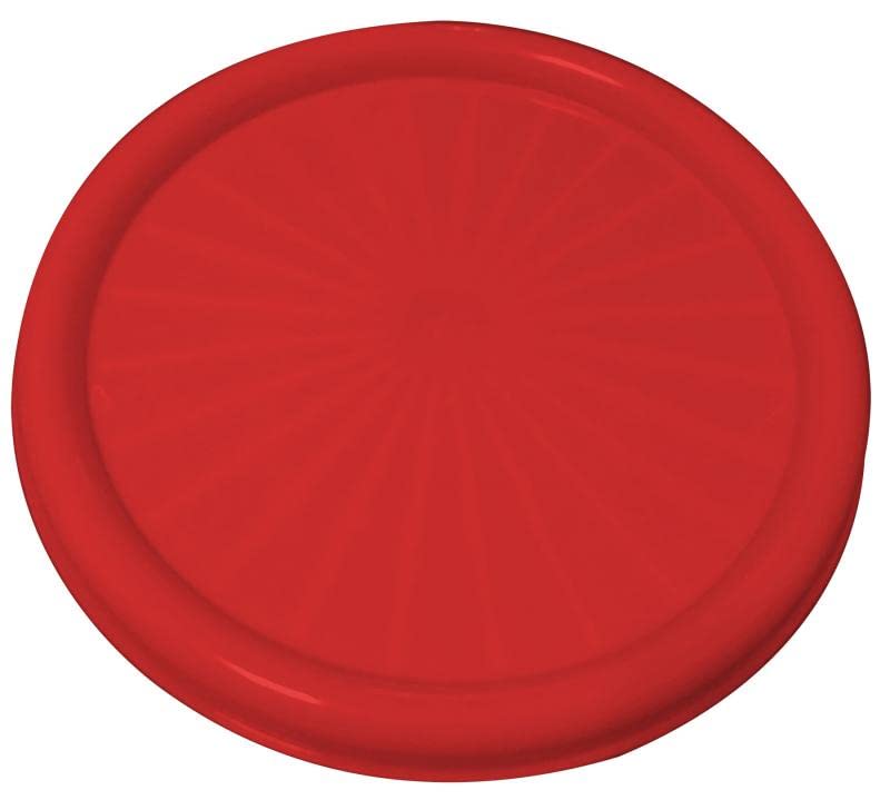 Home Products Essentials Microwave Round Pizza Tray 2 Sided Multi-Purpose Use BPA Free Dishwasher Top Rack Safe Red