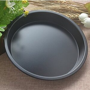 Mengbaobao MBB Carbon Steel Pizza Pan Tray Bakeware Non Stick Black For 10" Pizza Making