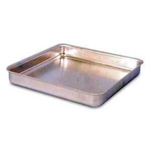 american metalcraft sq1210 pizza pans, 12.65" length x 12.7" width, silver