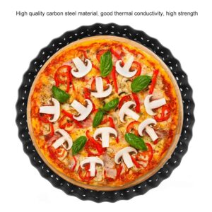 9 in Pizza Pan with Holes for Oven, Non-stick Bakeware Pizza Tray with Removable Bottom