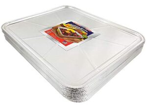 pactogo disposable aluminum foil oven liner 18.5" x 15.5" (set of 20)