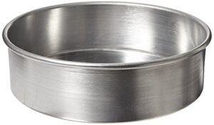 american metalcraft, inc. american metalcraft 3810 aluminum cake pan, silver, 10-inch diameter