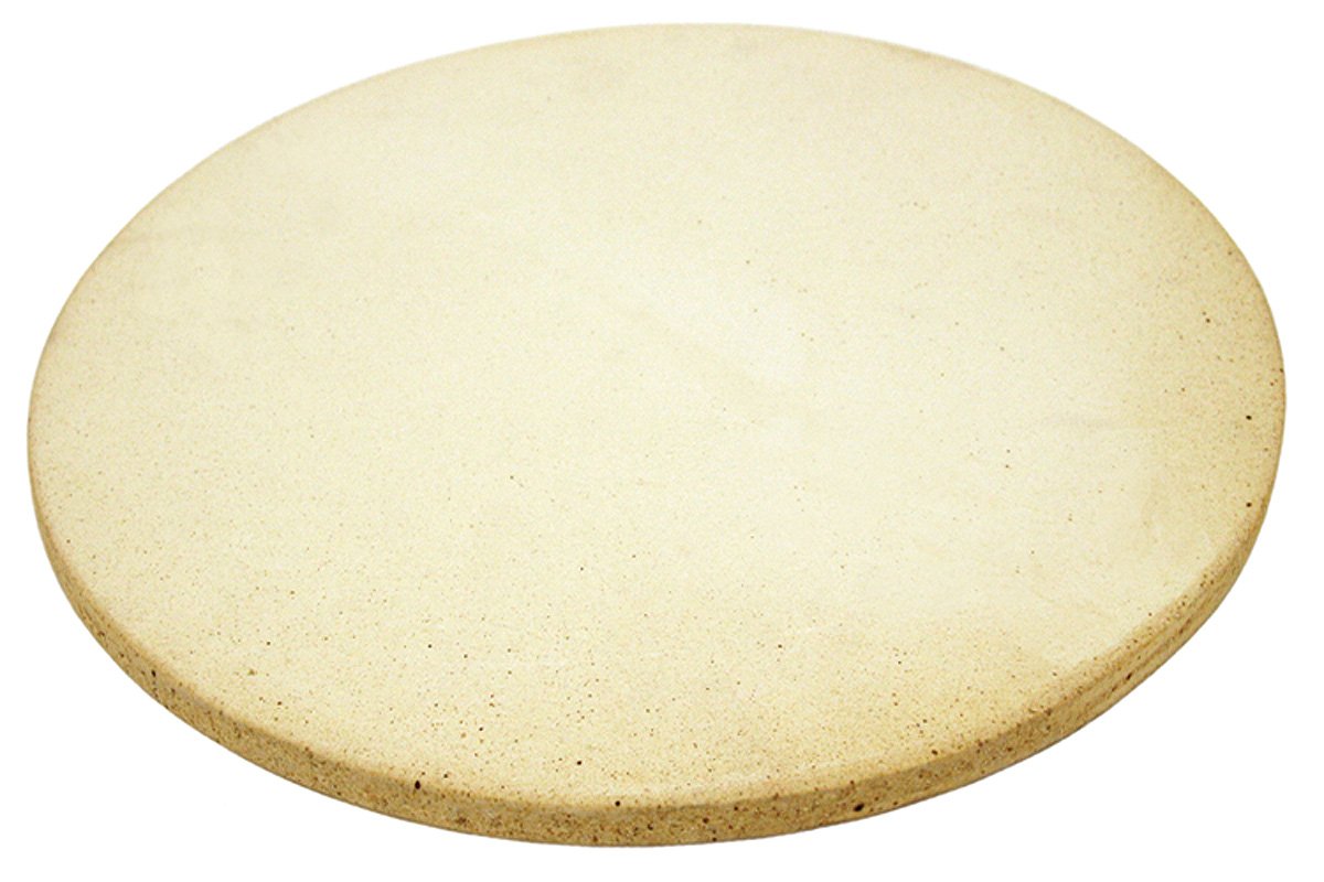 Bayou Classic 500-590 16-in Ceramic Pizza Stone Maintains Even Temperature For Superior Baking Perfect For Baking Pizza Bread Tortillas Biscuits Pies Cobbler and More