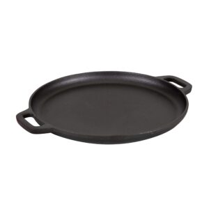 stansport pre-seasoned cast iron pizza pan (16006)