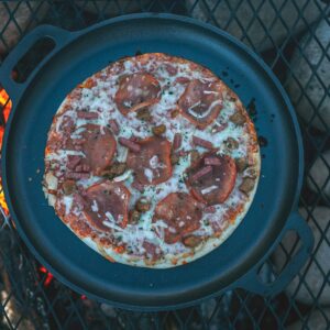 Stansport Pre-Seasoned Cast Iron Pizza Pan (16006)