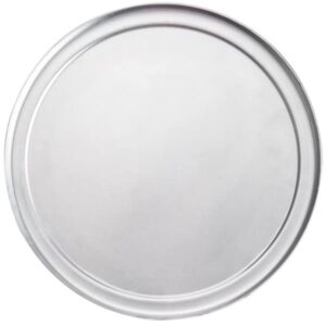 pizza pan, wide rim, 16 inch, material aluminum home & kitchen