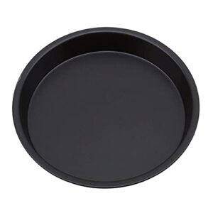 bybycd 6/8 inch round pizza pan deep dish plate tray mold non-stick carbon steel baking tools(6inch)