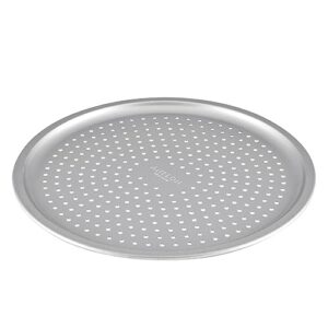 anolon pro-bake aluminized steel bakeware perforated pizza pan, 14 inch - silver