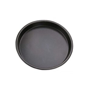 1pc bakeware pizza pan,stainless steel round pizza pan tray carbon steel non-stick oven pizza plate pan for kitchen bakeware cooking tool,8 inch