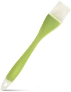 orblue professional-quality silicone pastry & basting brush - green
