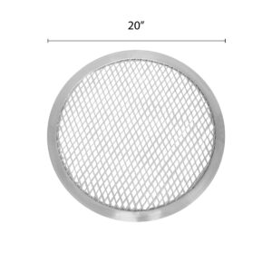 Thunder Group Pizza Screen, 20-Inch, Seamless Rim