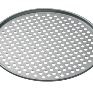 Master Class KCMCHB14 Perforated Pizza Tray, Grey, 32cm