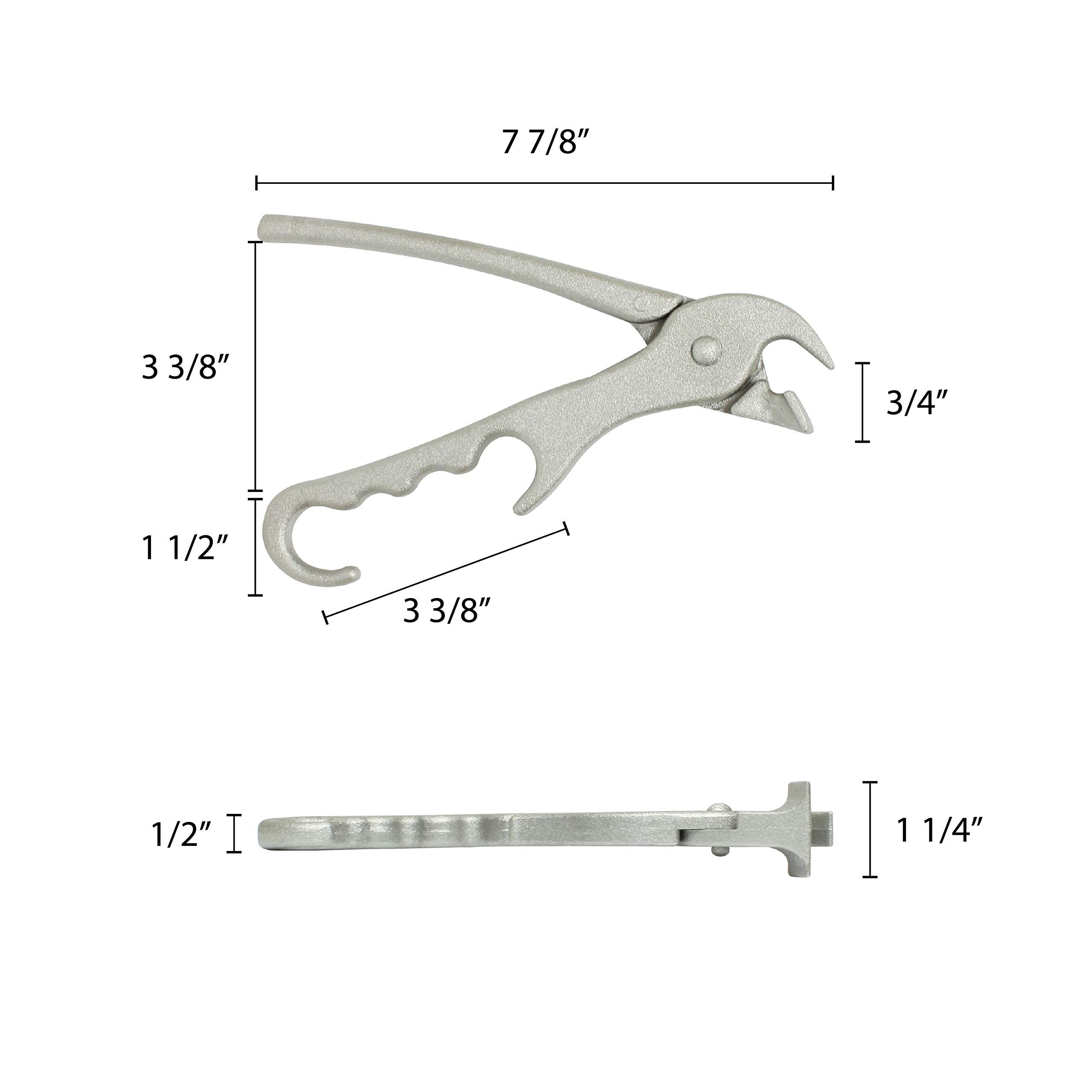 Thunder Group PIZZA PAN GRIPPER, HEAVY DUTY, ALUMINUM, comes in each