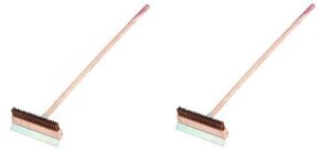 crestware 40-inch pizza oven brush (2-(pack))