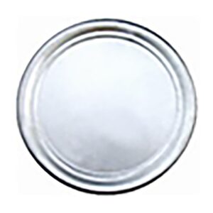 wide rim 19" pizza pan - aluminum 18 gauge round tray pt-wr19