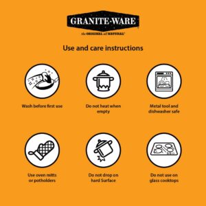 Granite Ware Roaster/Broiler Set, 2-Piece