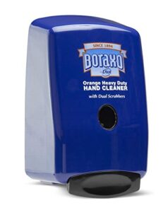 boraxo orange heavy duty hand cleaner dispenser for 2 liter pouch refill (pack of 4)