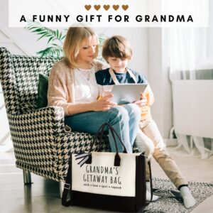 Grandma Gifts - Gifts for Grandma from Granddaughter, Grandson, Grandkids, Grandchildren - Mothers Day Gifts for Grandma, Grandma Birthday Gifts, Valentines, Christmas Gifts for Grandma - Tote Bag