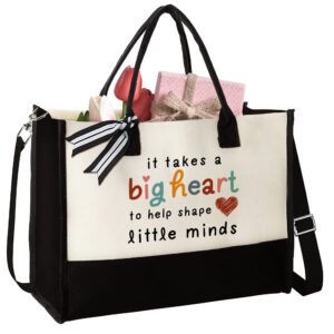 teacher gifts for women - teacher appreciation gifts, gifts for teachers women - teacher appreciation week gifts, teacher birthday gifts, back to school gifts - teacher tote bags for women - tote bag