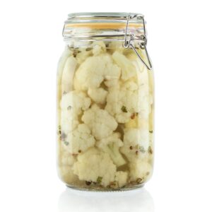galashield glass jars with lids food storage jars with airtight lids leak proof glass canisters kitchen jars [50 oz]
