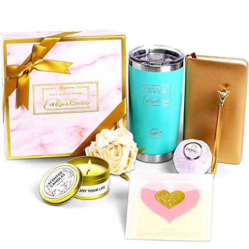 Birthday Gifts for Women-Christmas Gifts for Friends Female Mothers Day Gifts for Mom from Daughter Best Friend Box Gifts for Women Who Have Everything Gifts for Her Luxury Novelty Baskets Gifts Set